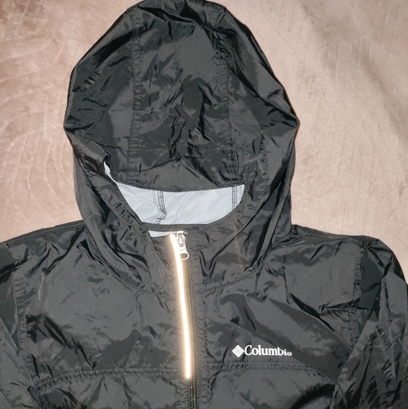 Columbia | Shell Windbreaker Jacket Black Size Kids Medium 10/12 Unisex - Picture 6 of 14